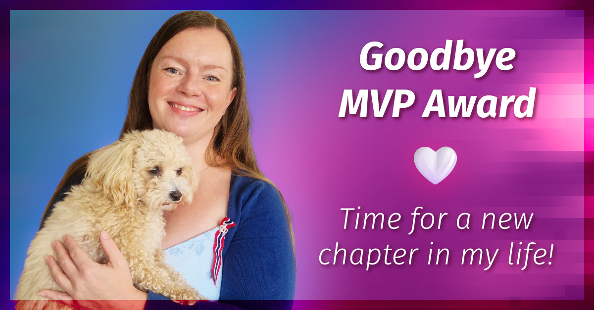 Close-up of Cathrine smiling happily while holding her small, fluffy dog Pixel.